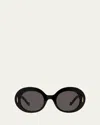 Bvlgari Serpenti Oval Sunglasses In Dark Havana Gradient Brown