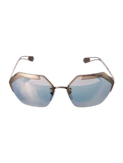 Pre-owned Bvlgari Serpenti Oversize Sunglasses