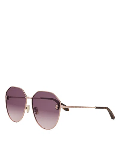 Bvlgari Serpenti Pilot Sunglasses, 61mm In Purple