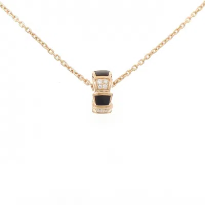 Pre-owned Bvlgari Serpenti Pink Gold (18k) Necklace ()