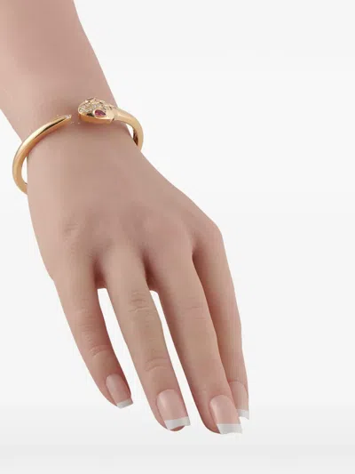 Pre-owned Bvlgari Serpenti Seduttori Diamond And Ruby Bracelet In Pink