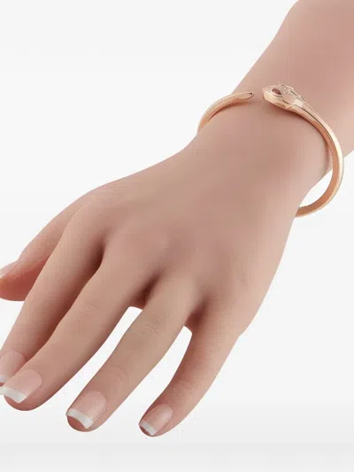 Pre-owned Bvlgari Serpenti Seduttori Rubellite And Diamond Bracelet In Pink
