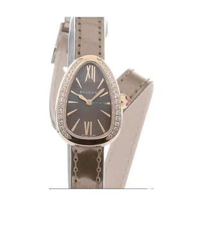 Bvlgari Serpenti Series Watches In Nude