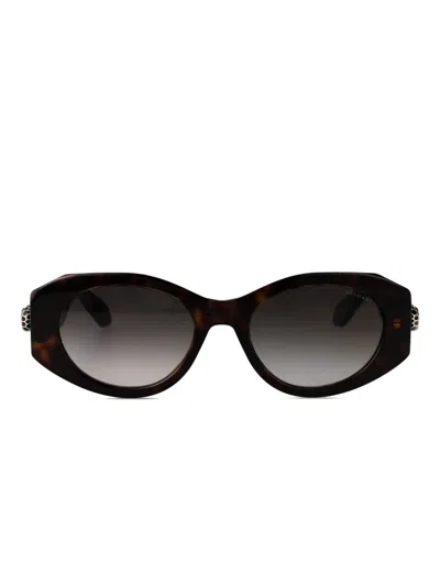 Bvlgari Serpenti Sunglasses In Neutral