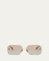 Bvlgari Serpenti Sunglasses In Gold Other Gradient Brown