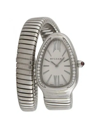 Pre-owned Bvlgari Serpenti Tubogas Watch, 23mm In Multi