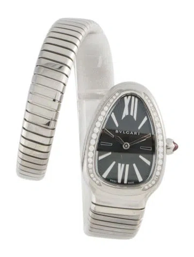 Pre-owned Bvlgari Serpenti Tubogas Watch, 23mm In Multi