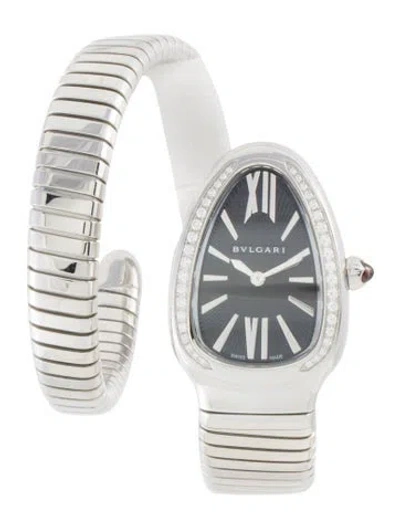 Pre-owned Bvlgari Serpenti Tubogas Watch, 23mm In Multi