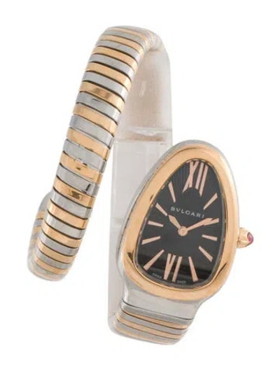 Pre-owned Bvlgari Serpenti Tubogas Watch, 23mm In Multi