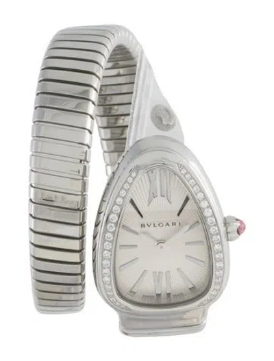 Pre-owned Bvlgari Serpenti Tubogas Watch, 23mm In Multi