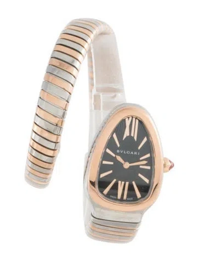 Pre-owned Bvlgari Serpenti Tubogas Watch In Multi