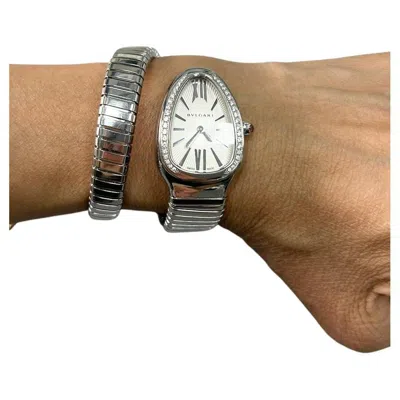 Pre-owned Bvlgari Serpenti Tubogas Watch In Multi
