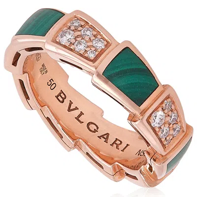 Bvlgari Serpenti Viper 18 Kt Rose Gold Ring