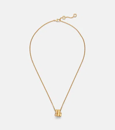 Bvlgari Serpenti Viper 18kt Gold Pendant Necklace With Diamonds
