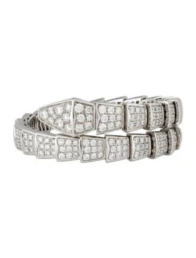 Pre-owned Bvlgari Serpenti Viper Bracelet, 6.5" In Multi