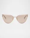 Bvlgari Serpenti Viper Bv40024u Sunglasses In Srgldbrnmr