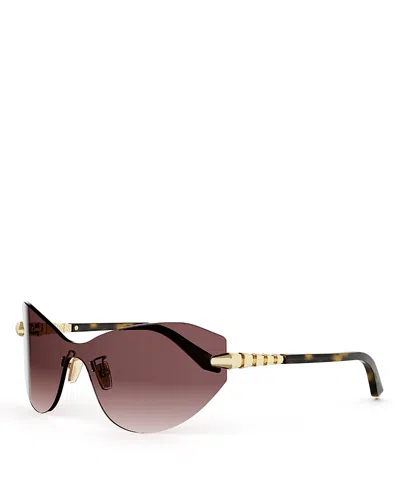 Bvlgari Serpenti Viper Cat Eye Mask Sunglasses, 137mm In Multi