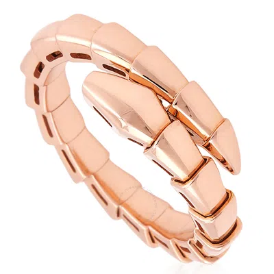 Bvlgari Serpenti Viper One-coil 18 Kt Rose Gold Ring