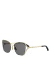 Bvlgari Serpenti Viper Rectangular Sunglasses, 56mm In Multi