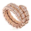 Bvlgari Serpenti Viper Ring In Pink Gold In Pink/gold Tone