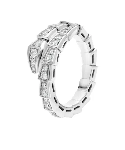Bvlgari Serpenti Viper Ring In White