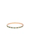 Bvlgari Serpenti Viper Series 18k Rose Gold Bracelet In Yellow