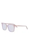 Bvlgari Serpenti Viper Square Eyeglasses, 53mm In White