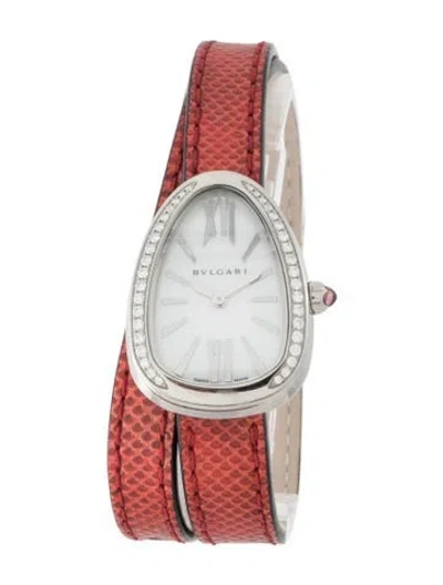 Pre-owned Bvlgari Serpenti Watch In Multi