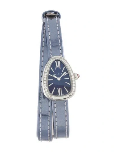 Pre-owned Bvlgari Serpenti Watch In Multi
