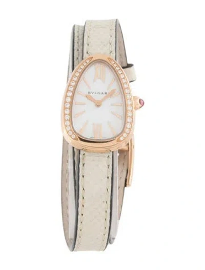 Pre-owned Bvlgari Serpenti Watch In Multicolor
