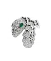 Bvlgari Serpentine Ring In White