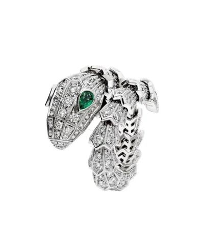 Bvlgari Serpentine Ring In White