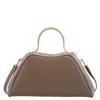 Bvlgari Serpentine Top Handle Bag In Brown