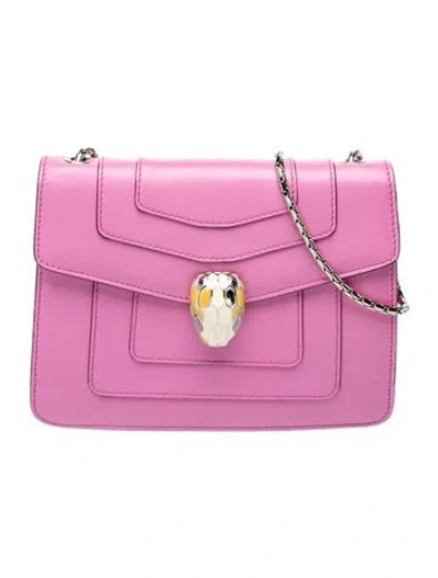 Pre-owned Bvlgari Signature Serpenti Forever In Pink