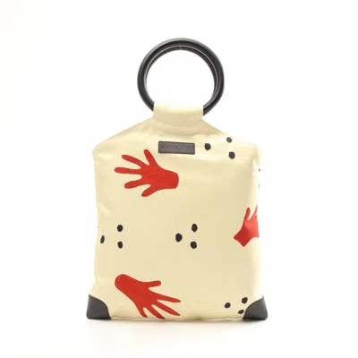 Pre-owned Bvlgari Silk Leather Handbag () In Multi