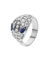 Bvlgari Snake Diamond Ring In White