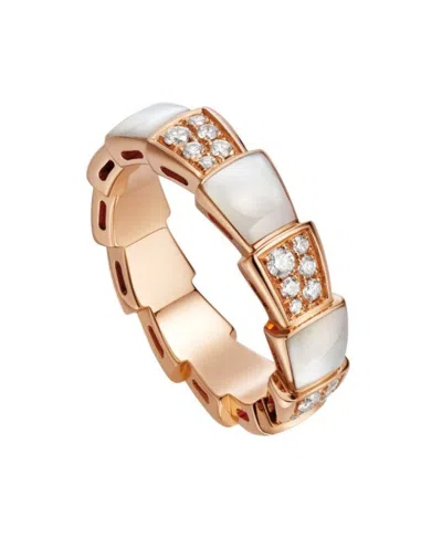 Bvlgari Snake Ring In Yellow