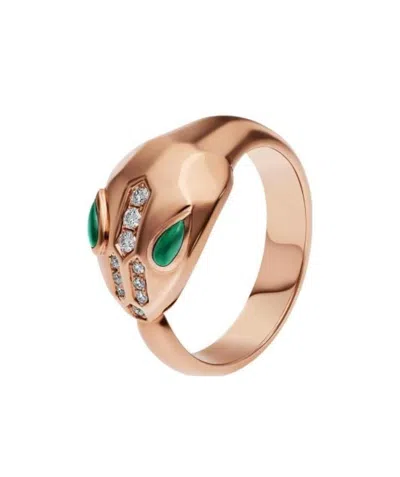 Bvlgari Snake Ring In Yellow
