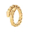 Bvlgari Yellow Gold Serpenti Viper Ring In Yellow