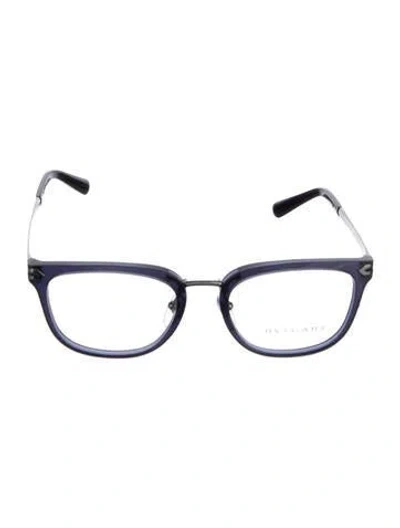 Pre-owned Bvlgari Square Eyeglasses In Black