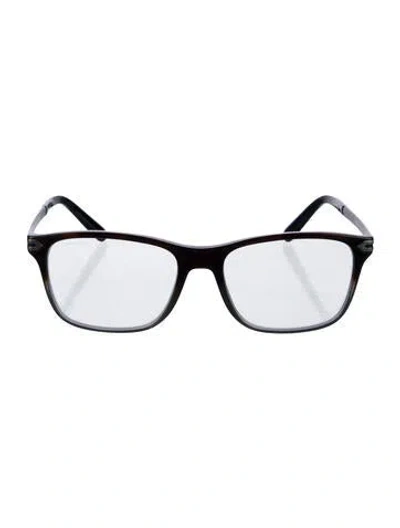 Pre-owned Bvlgari Square Eyeglasses In Multi