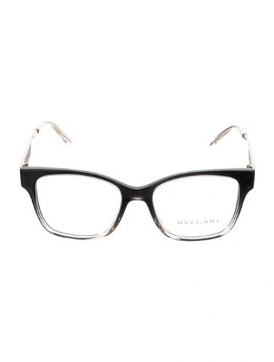 Pre-owned Bvlgari Square Eyeglasses In Multi