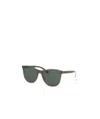 Bvlgari Square Sunglasses In Green