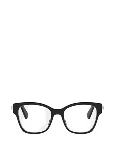 Bvlgari Square-frame Glasses In Black