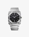 Bvlgari Stainless Steel Bgo40bpssxtauto Octo Finissimo Stainless-steel Automatic Watch In Stainless Steel