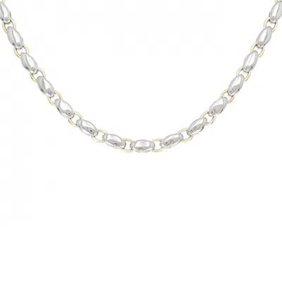 Pre-owned Bvlgari Stainless Steel Yellow Gold (18k) Necklace ()