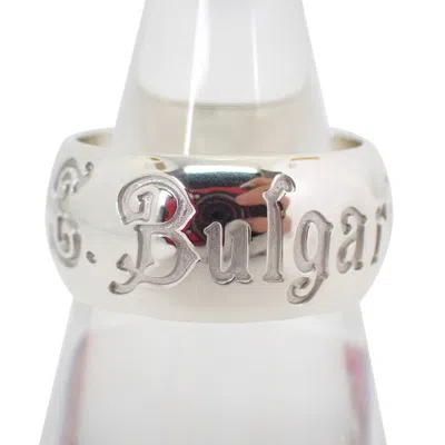 Pre-owned Bvlgari Sterling 925 Band Ring ()