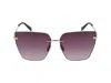 Bvlgari Metal Butterfly Sunglasses In Black
