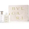 Bvlgari Eau Parfumee The Blanc Eau De Toilette Gift Set In Transparent