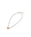 Bvlgari Rose Gold B. Zero1 Spiral Necklace In Yellow